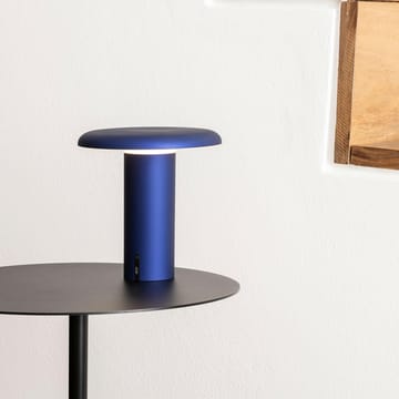 Lámpara de mesa portátil Takku de 19 cm - Anodizado azul - Artemide