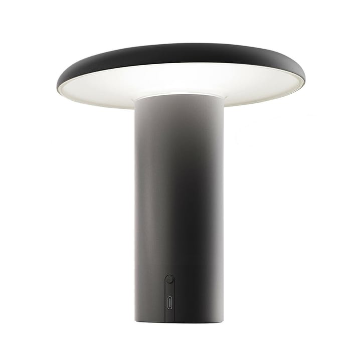 Lámpara de mesa portátil Takku de 19 cm - Negro barnizado - Artemide