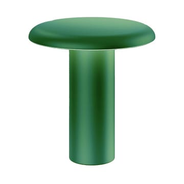 Lámpara de mesa portátil Takku de 19 cm - Verde anodizado - Artemide
