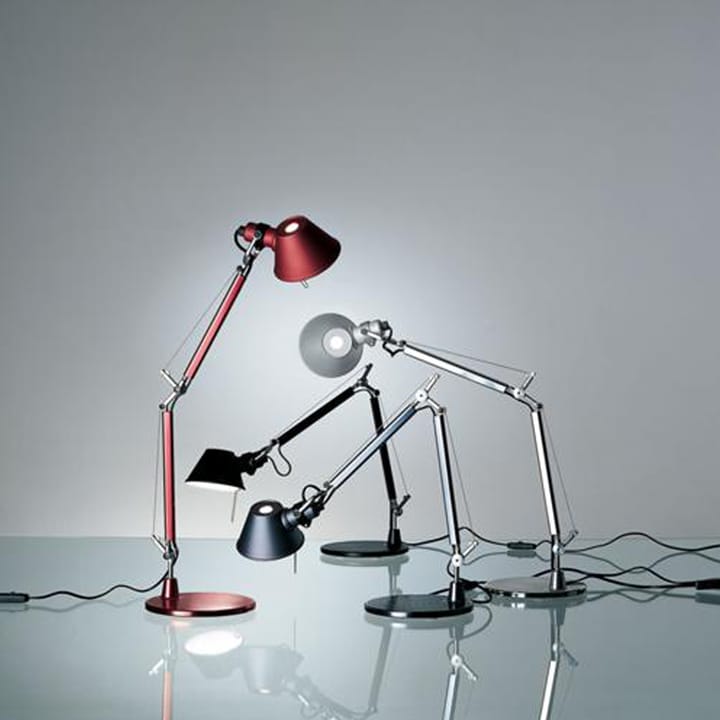 Lámpara de mesa Tolomeo micro - aluminio en blanco - Artemide