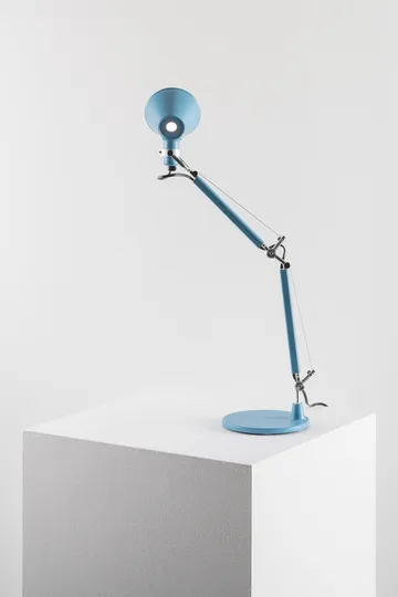 Lámpara de mesa Tolomeo micro - Azul claro - Artemide