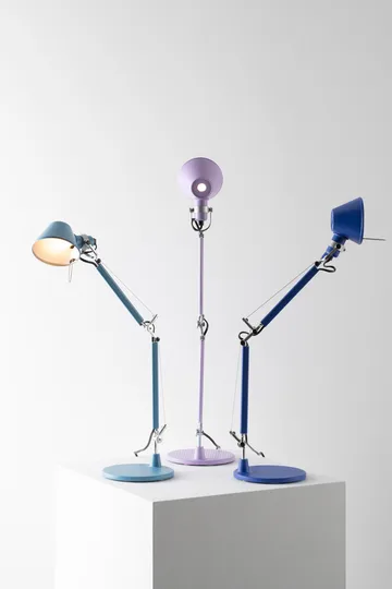 Lámpara de mesa Tolomeo micro - Azul claro - Artemide