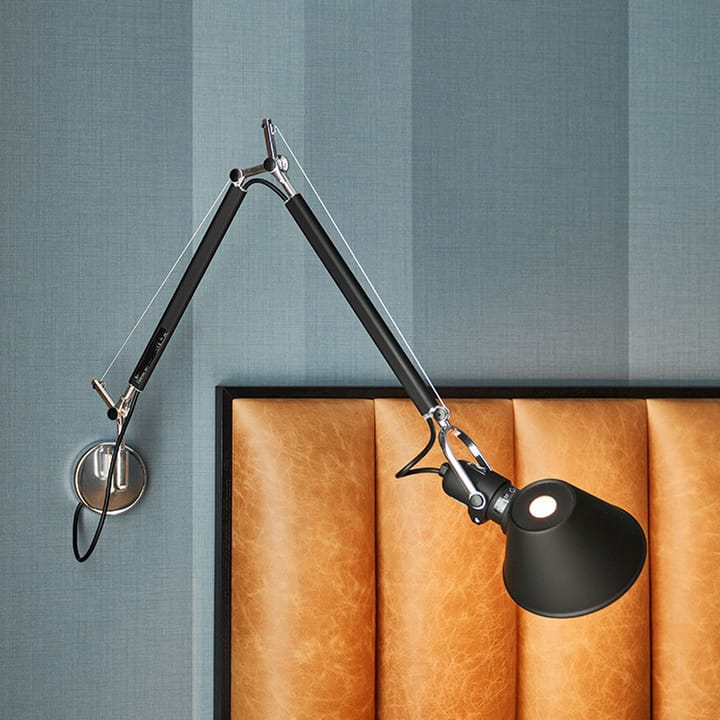 Lámpara de pared Tolomeo Mini, negro Artemide