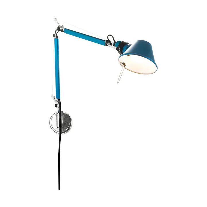 Lámpara de paredTolomeo Micro - Anodized blue - Artemide