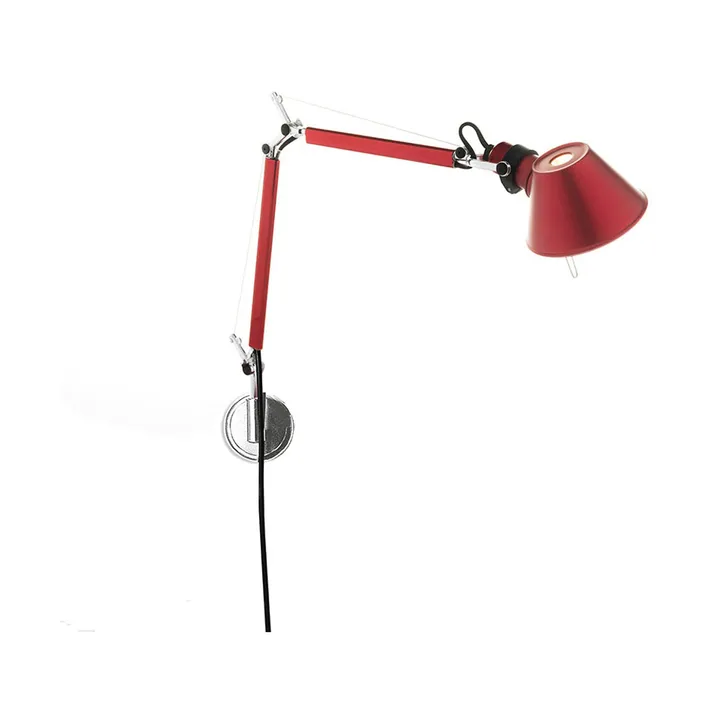 Lámpara de paredTolomeo Micro - Anodized red - Artemide