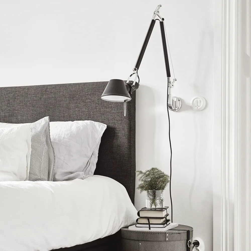 Lámpara de paredTolomeo Micro - Black,  Artemide