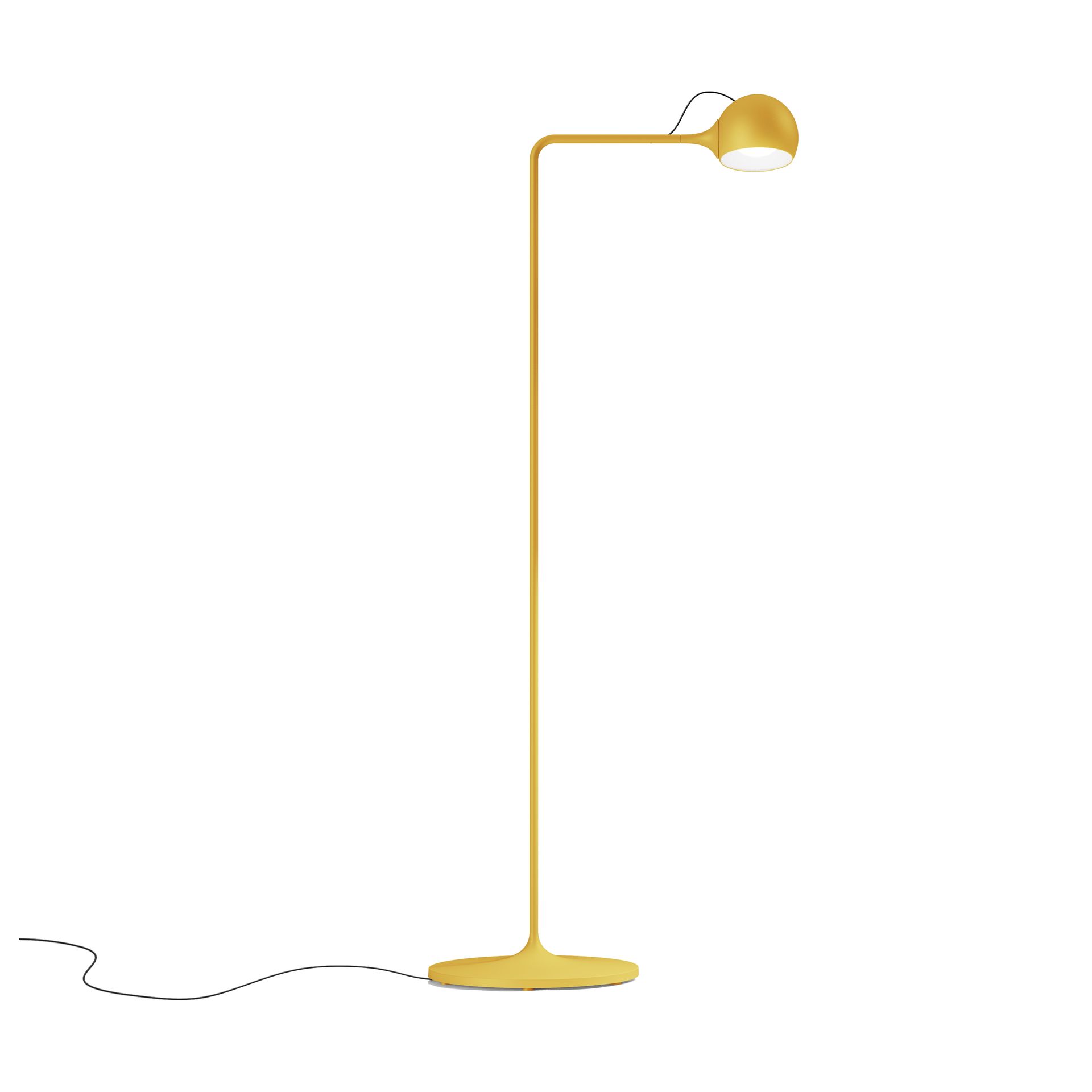 Lámpara de pie Ixa Reading, Amarillo Artemide