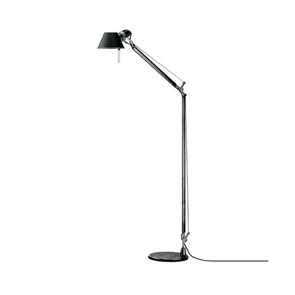 Lámpara de pie Tolomeo Reading E27 - Black,  Artemide