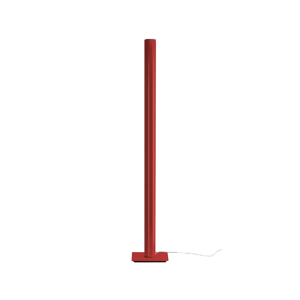 Lámpara de suelo Ilio, rojo rubí Artemide