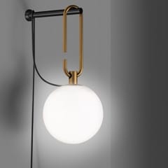 nh lámpara de pared, Black-brass Artemide