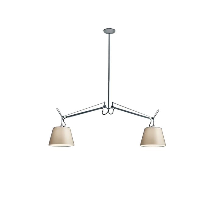 Tolomeo Basculante colgante ø24cm - Parchment - Artemide