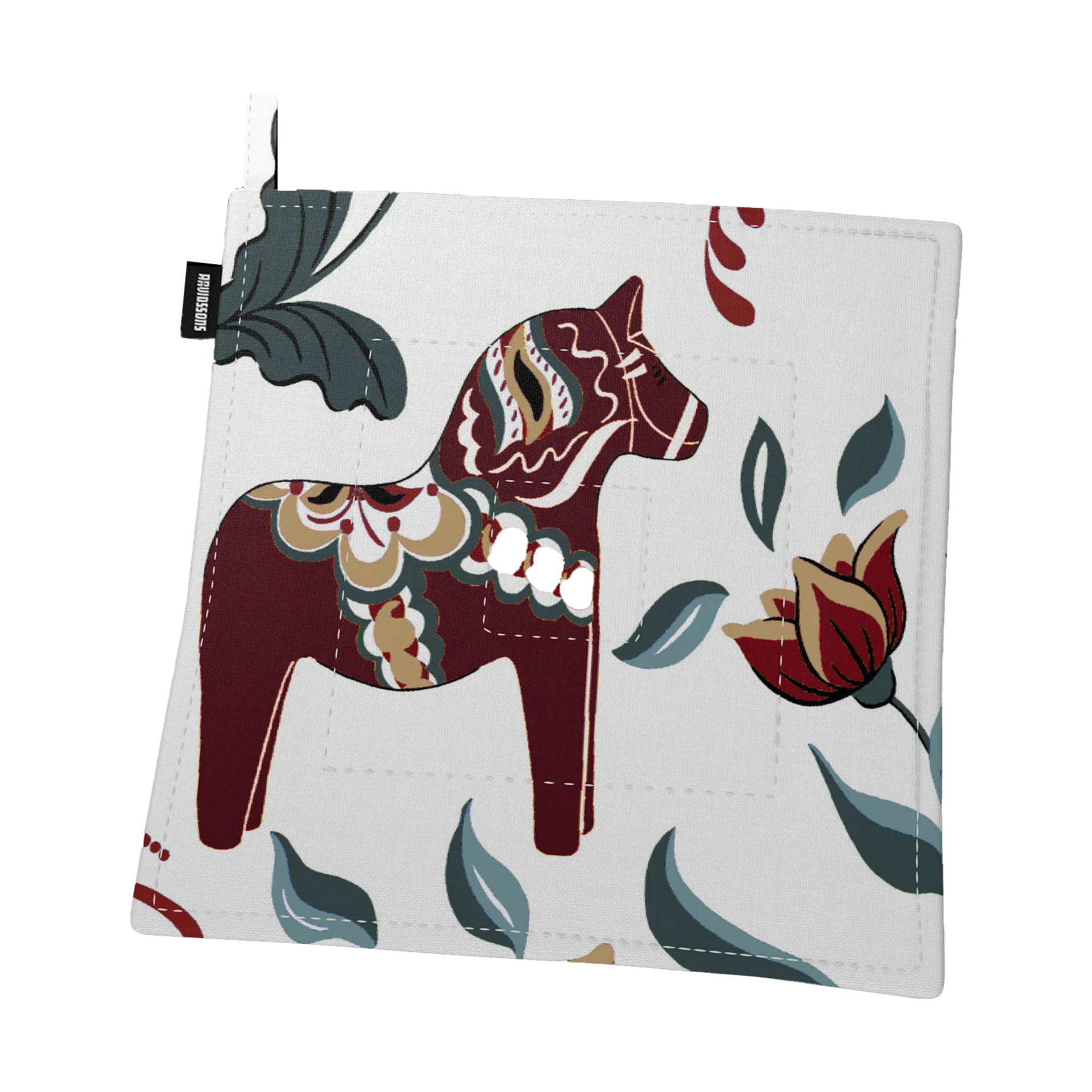 Agarrador Leksand 22x22 cm, Edición aniversario 30 años Arvidssons Textil