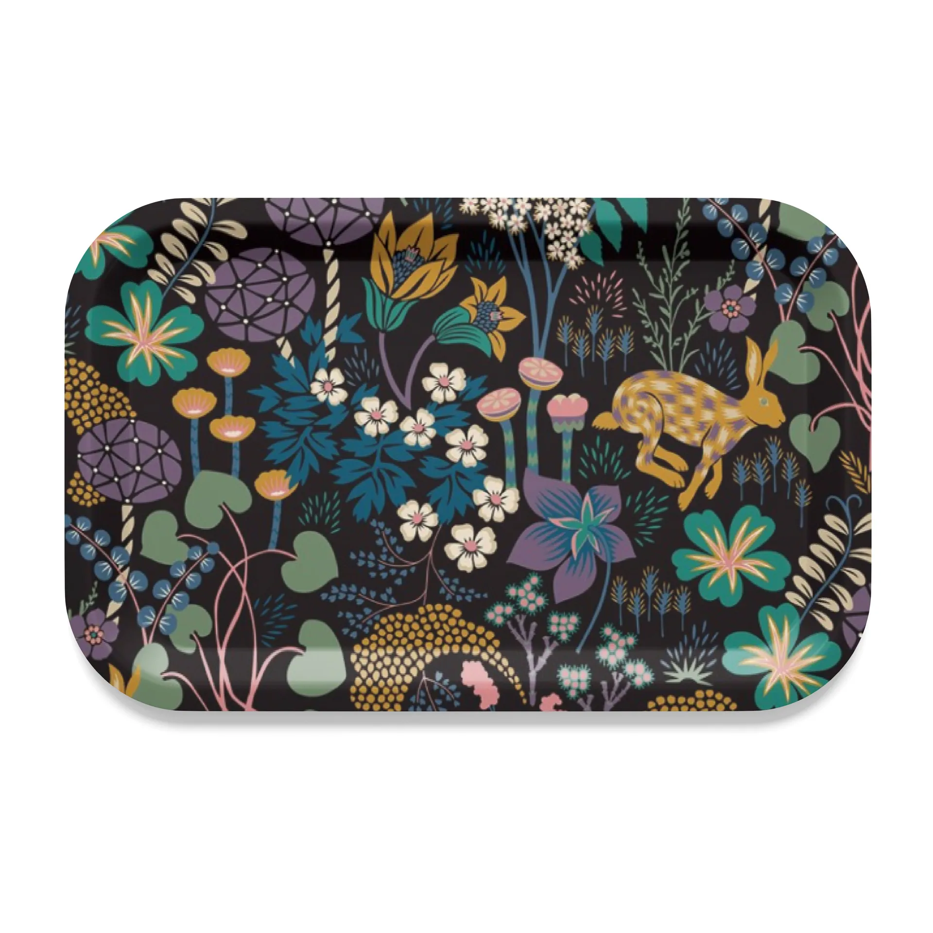 Bandeja Lyckeflykt 21x33 cm, Negro Arvidssons Textil