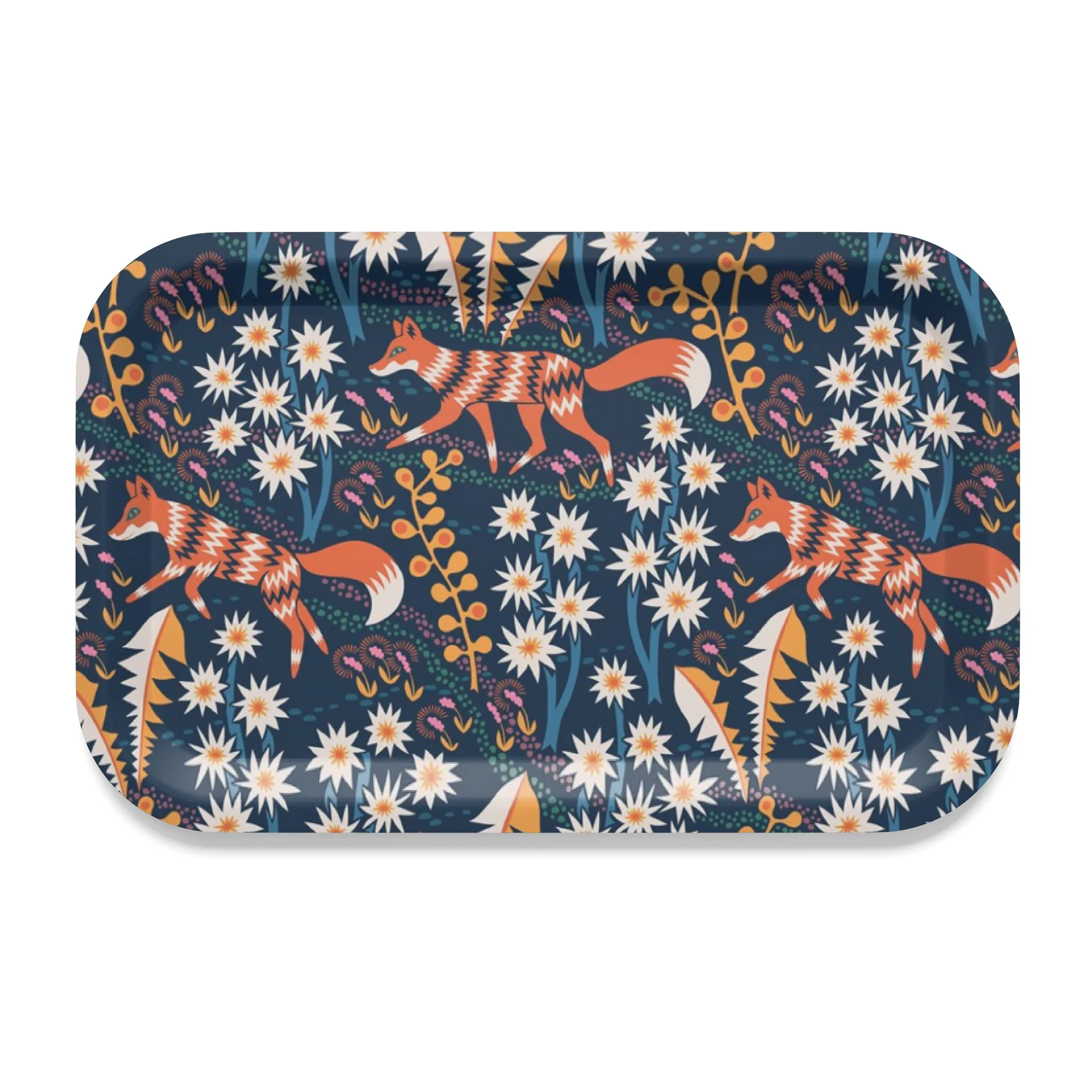 Bandeja Stjärnspeja 21x31 cm, Azul oscuro Arvidssons Textil