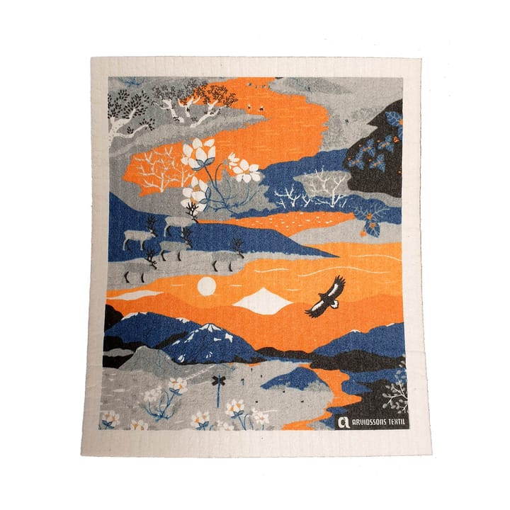 Bayeta Fjällvandring - Orange - Arvidssons Textil