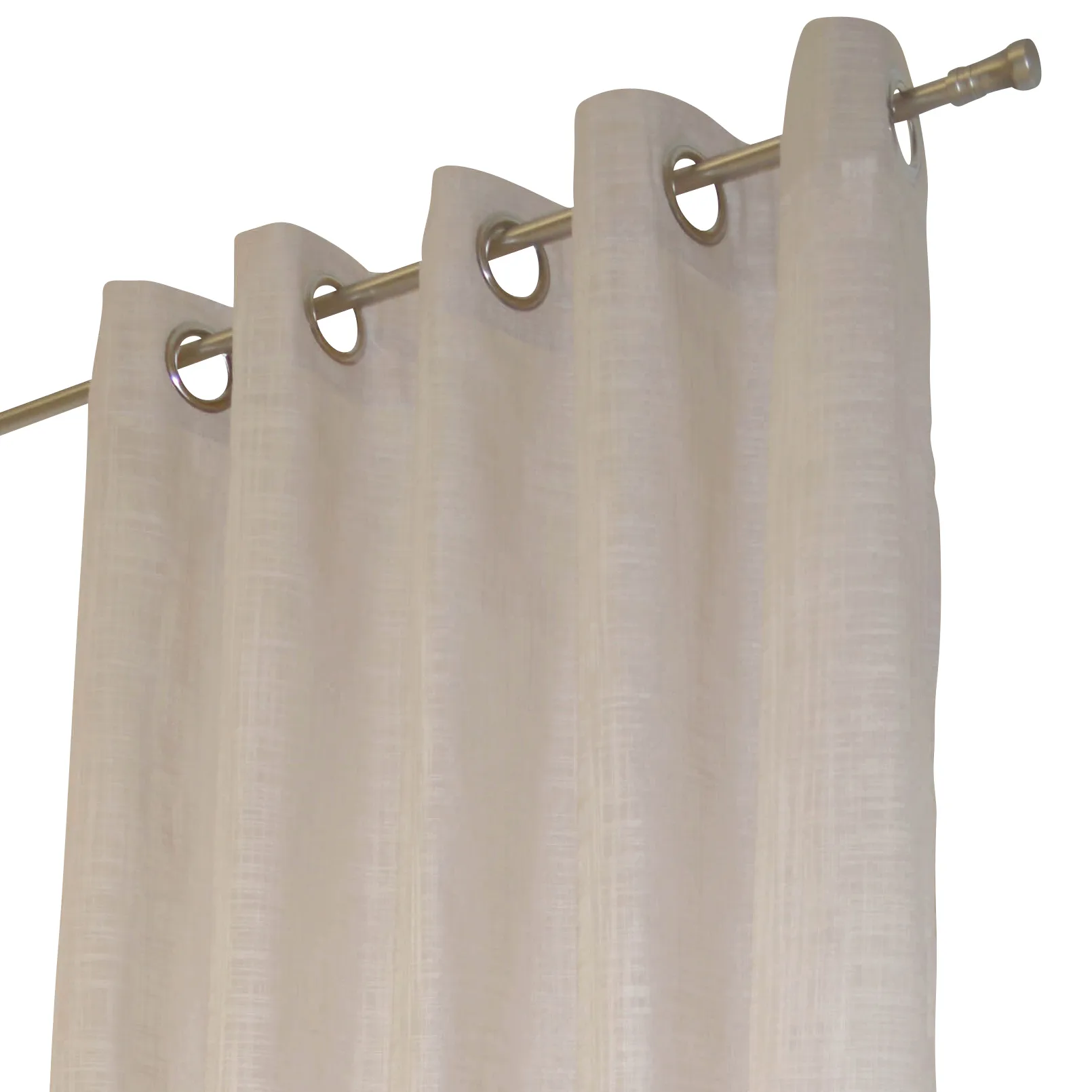 Cortina con ojales Norrsken, beige Arvidssons Textil