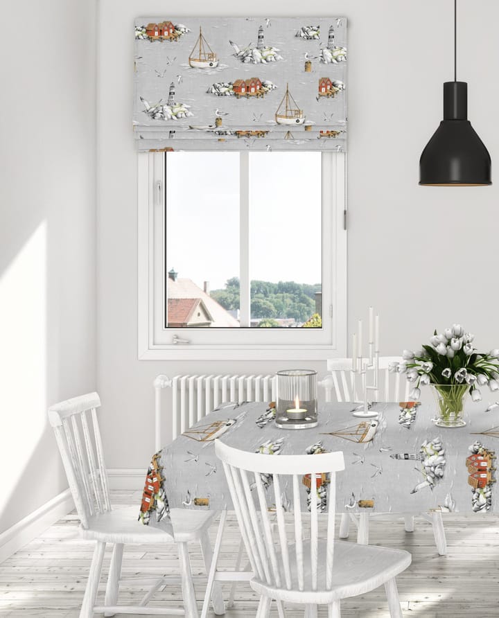 Fiskeskär Hule, gris Arvidssons Textil
