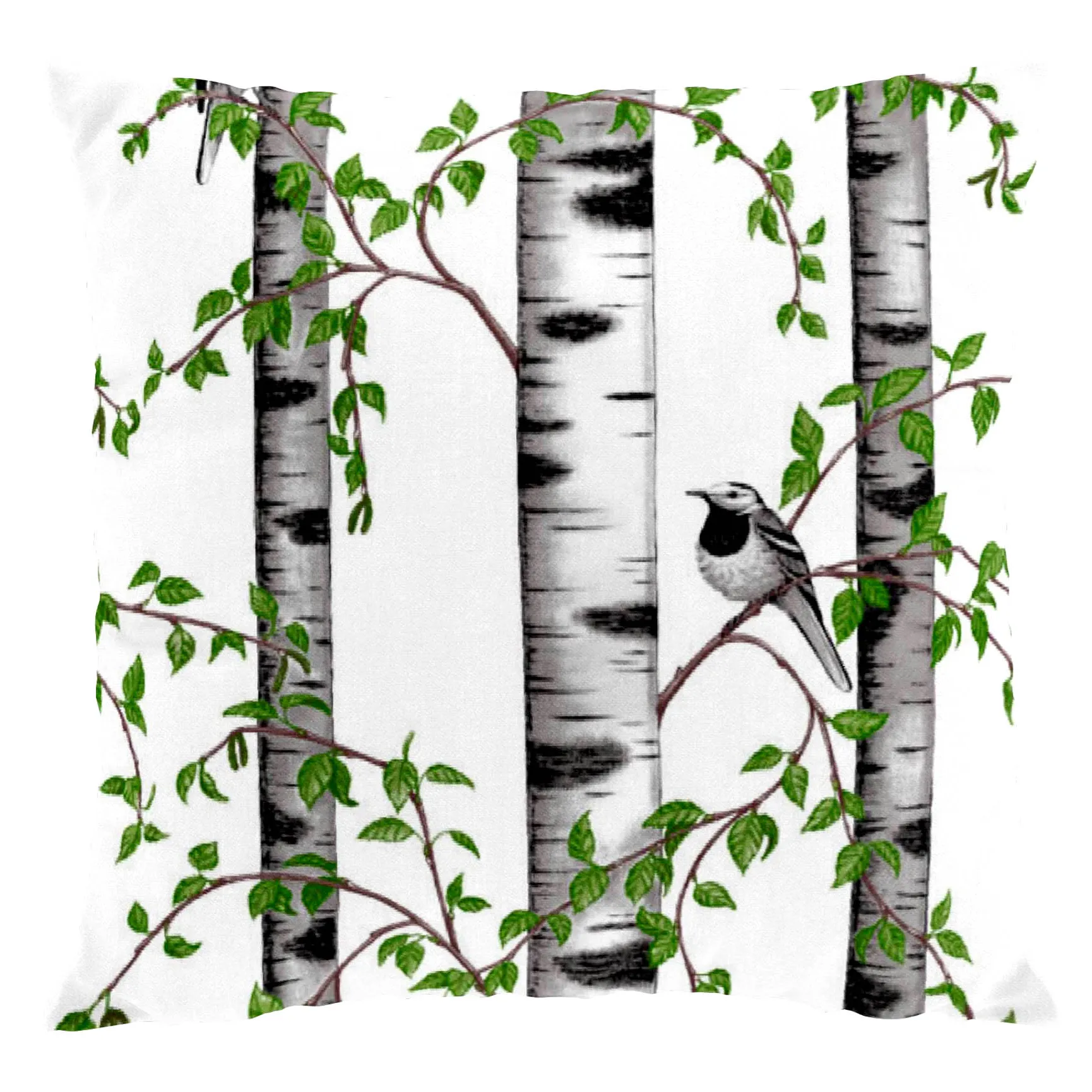 Funda de cojín Björkdungen, blanco Arvidssons Textil