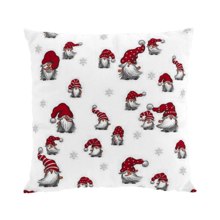 Funda de cojín Julian 47x47 cm, Off white-rojo Arvidssons Textil