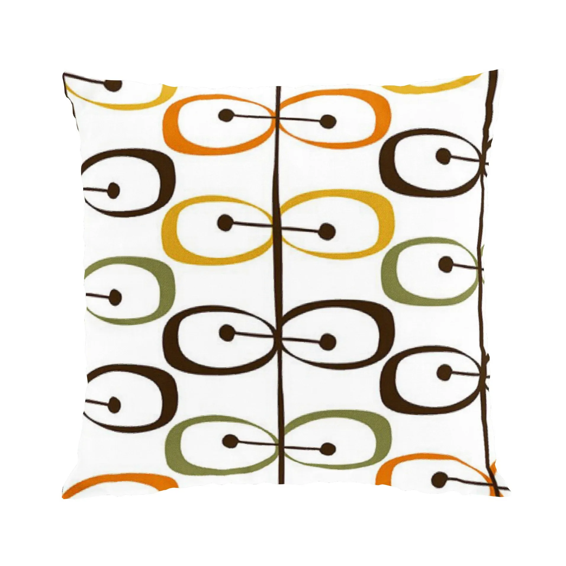 Funda de cojín Kiwi 47x47 cm, Amarillo-naranja Arvidssons Textil