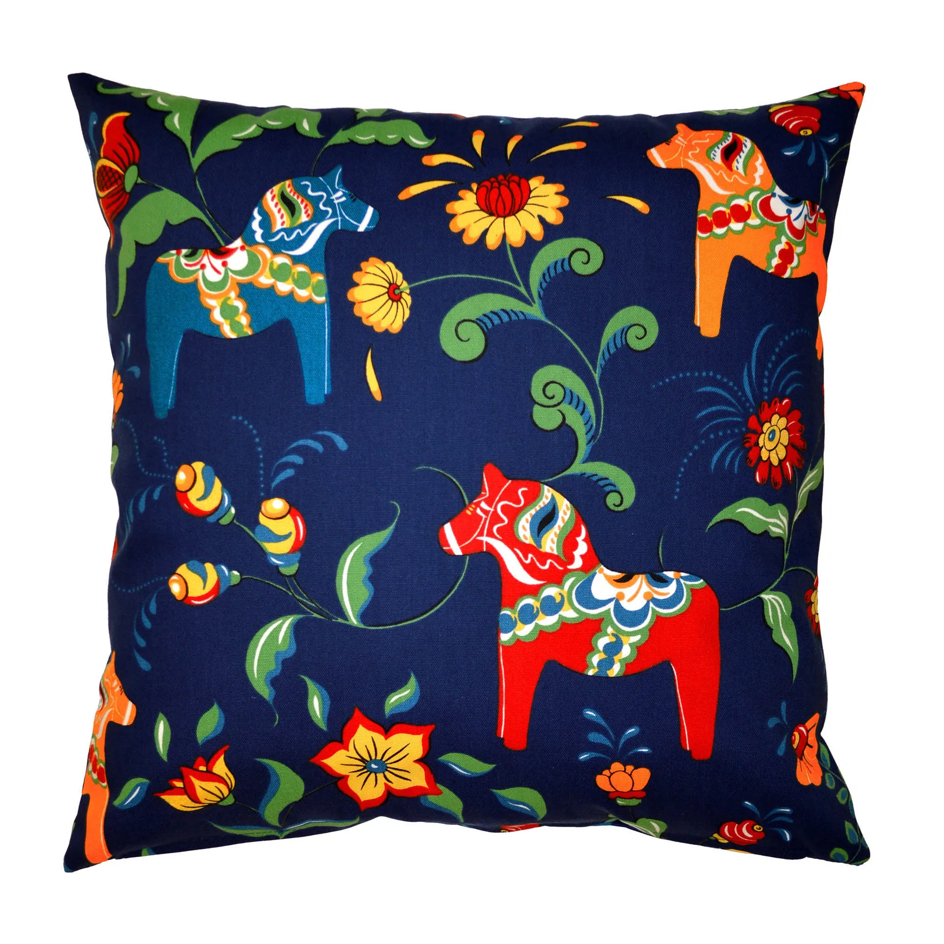 Funda de cojín Leksand, azul Arvidssons Textil