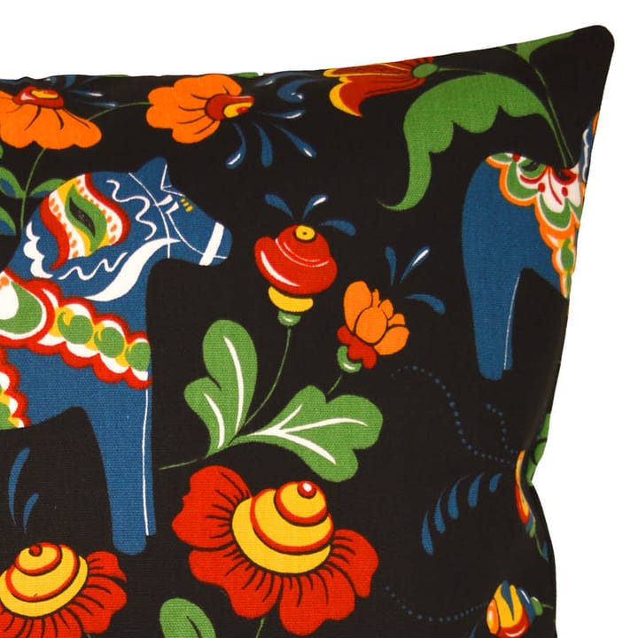 Funda de cojín Leksand, negro Arvidssons Textil