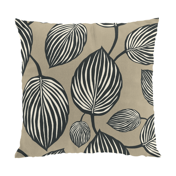 Funda de cojín Lyckans Blad 45x45 cm - Gris - Arvidssons Textil