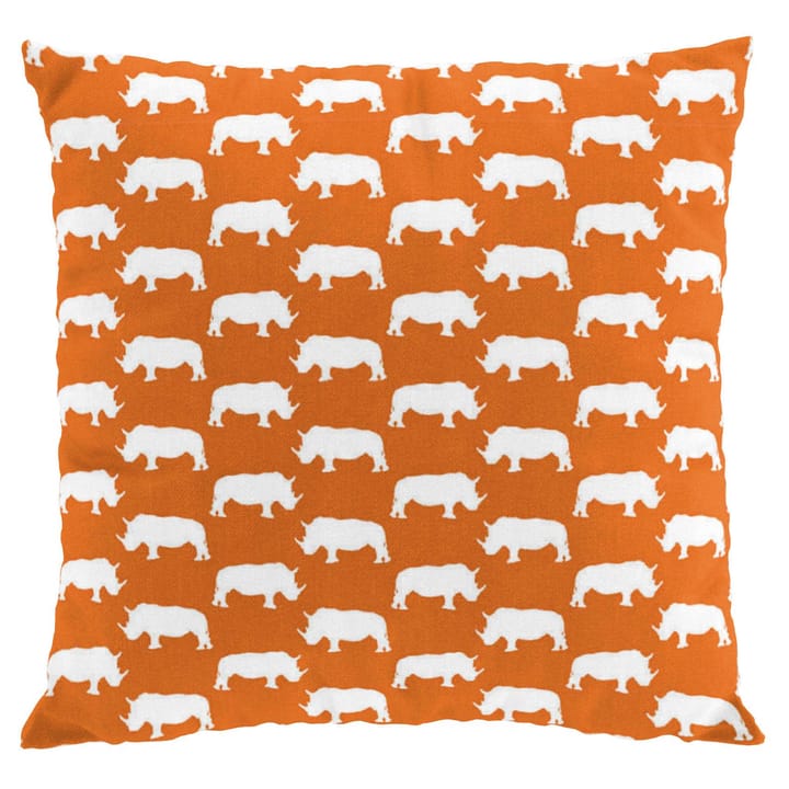 Funda de cojín Noshörning, naranja Arvidssons Textil