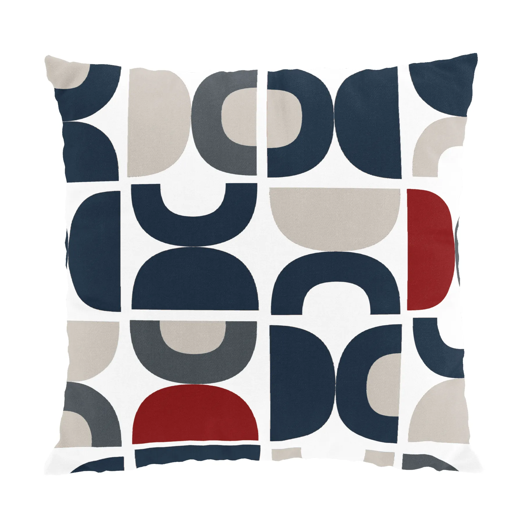 Funda de cojín Spiraldans 47x47 cm, Azul Arvidssons Textil