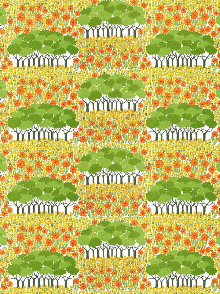 Hule Allé - amarillo-verde - Arvidssons Textil