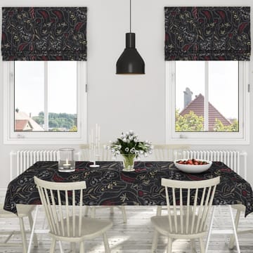 Hule Florens - negro-rojo - Arvidssons Textil