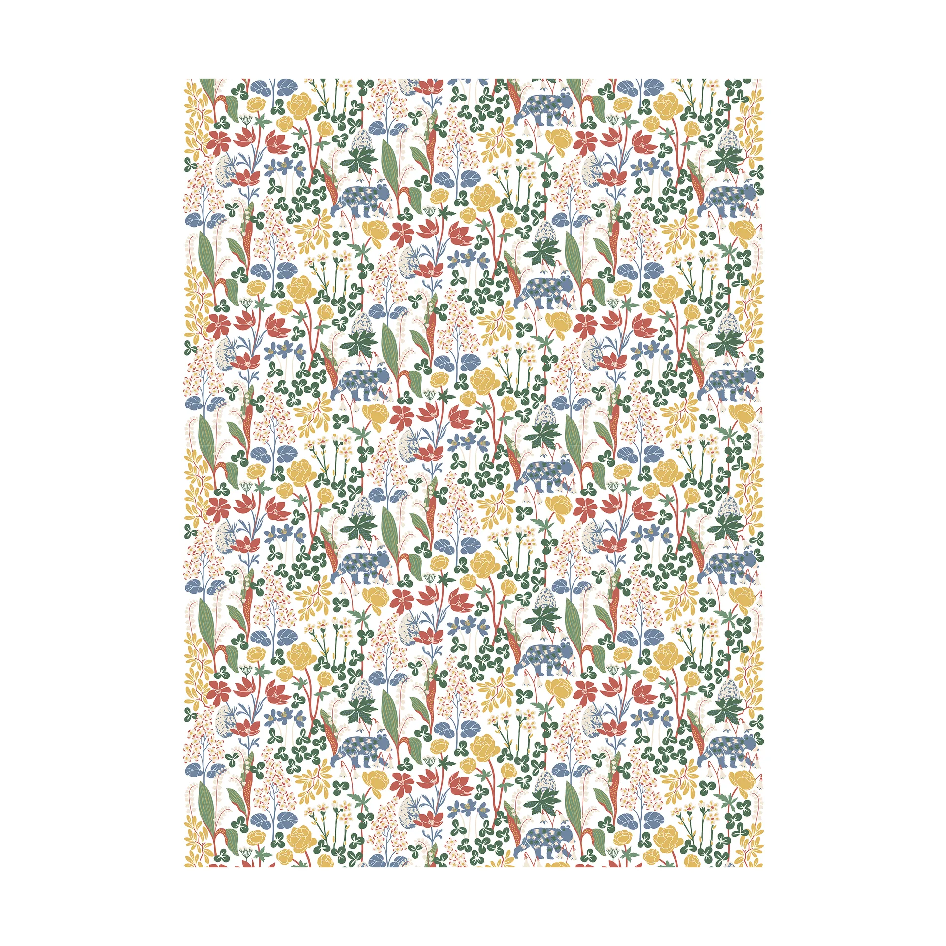 Hule Här sover ingen björn, Multi Arvidssons Textil