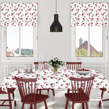 Hule Julian - Off white-rojo - Arvidssons Textil
