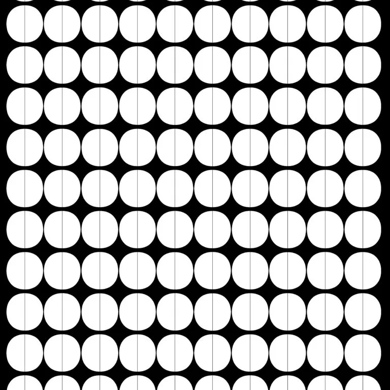 Hule Lane, negro-blanco Arvidssons Textil