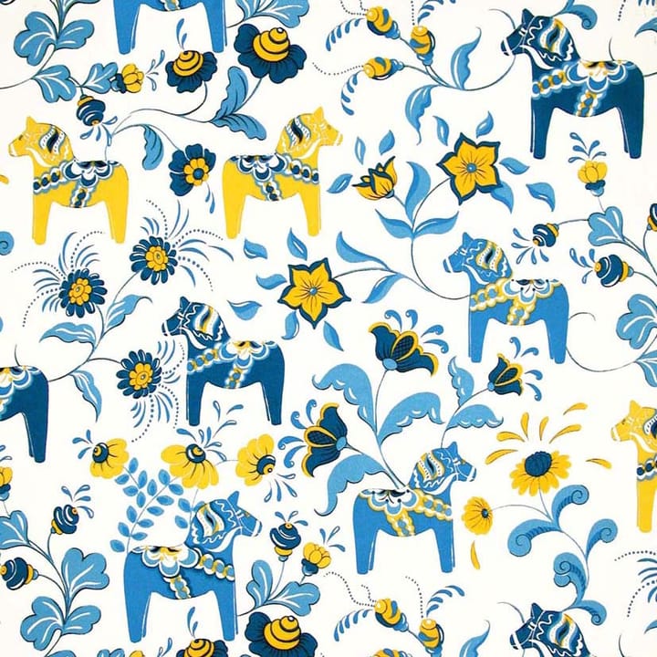 Hule Leksand - amarillo-azul - Arvidssons Textil