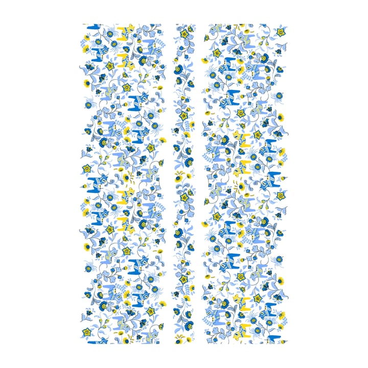 Hule Leksand Bård - Azul-Amarillo - Arvidssons Textil
