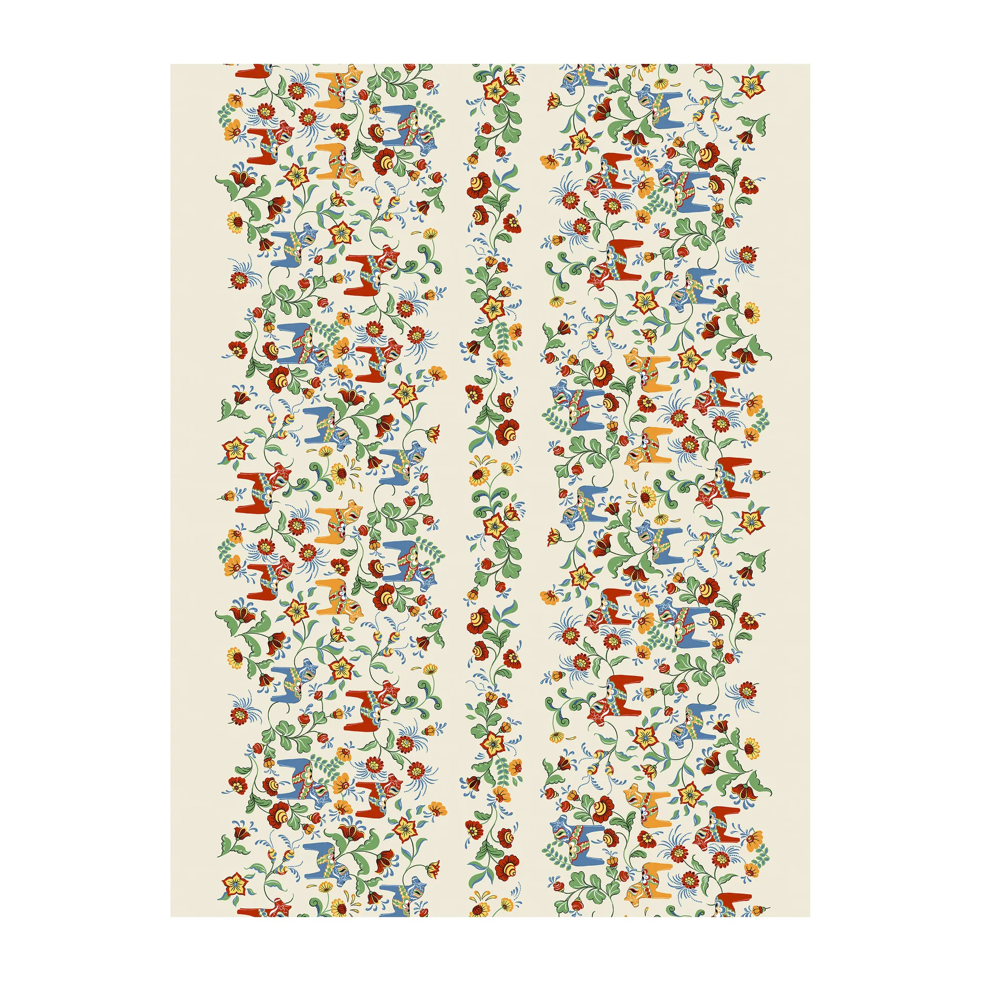 Hule Leksand Bård, Beige Arvidssons Textil