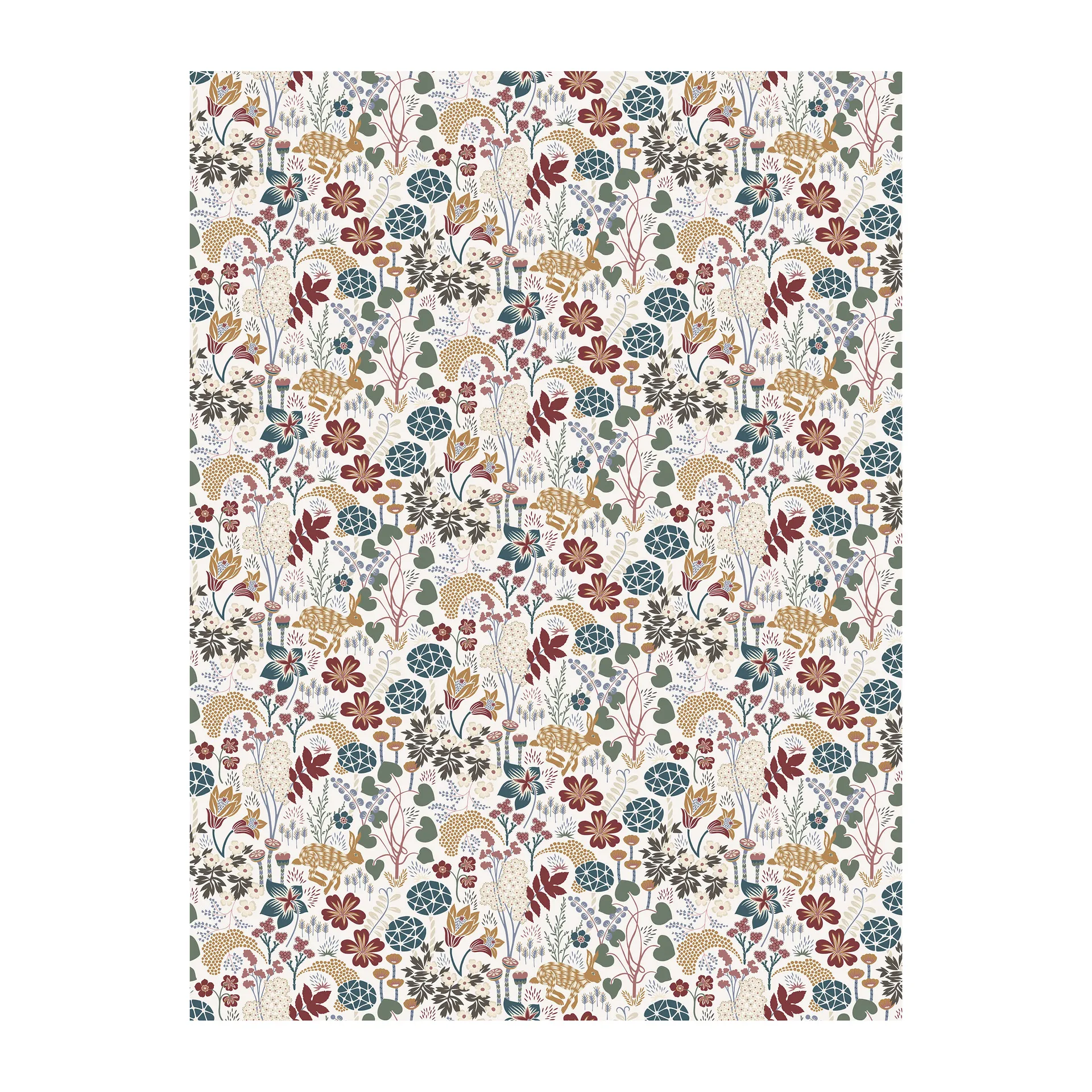 Hule Lyckeflykt, Óxido-Marrón Arvidssons Textil