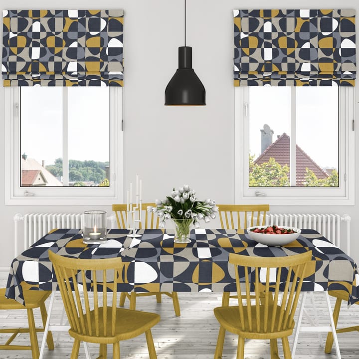 Hule Mosaik, gris oscuro Arvidssons Textil