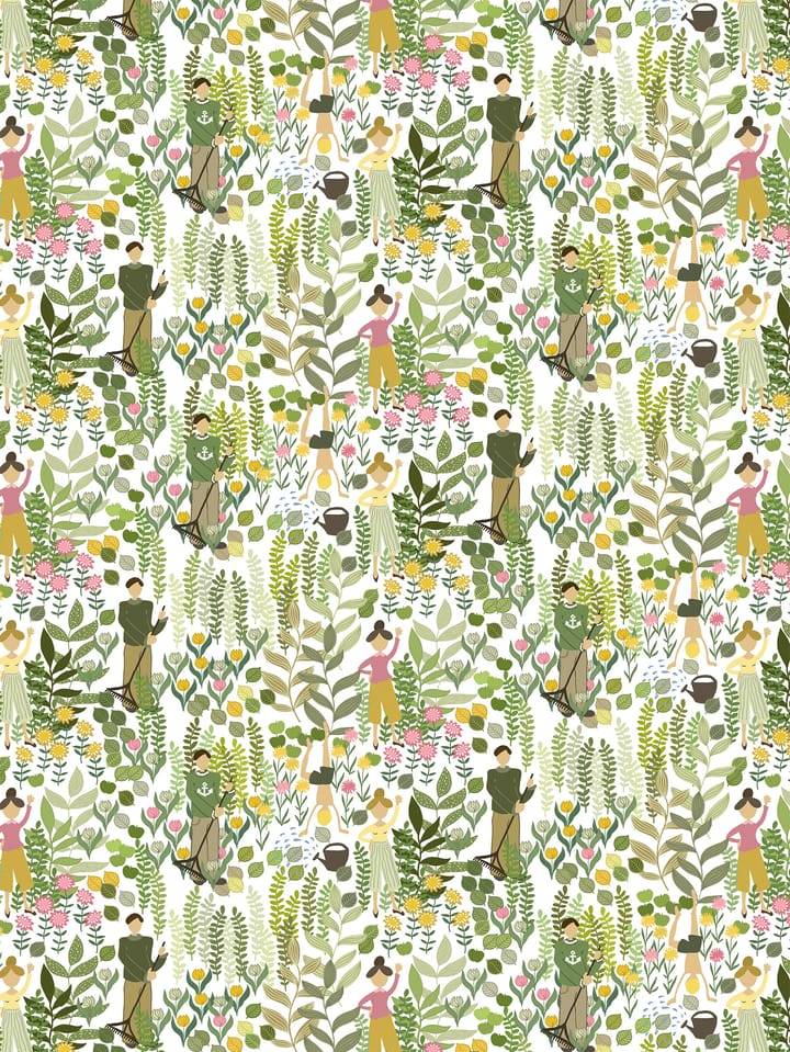 Hule Trädgård - verde - Arvidssons Textil