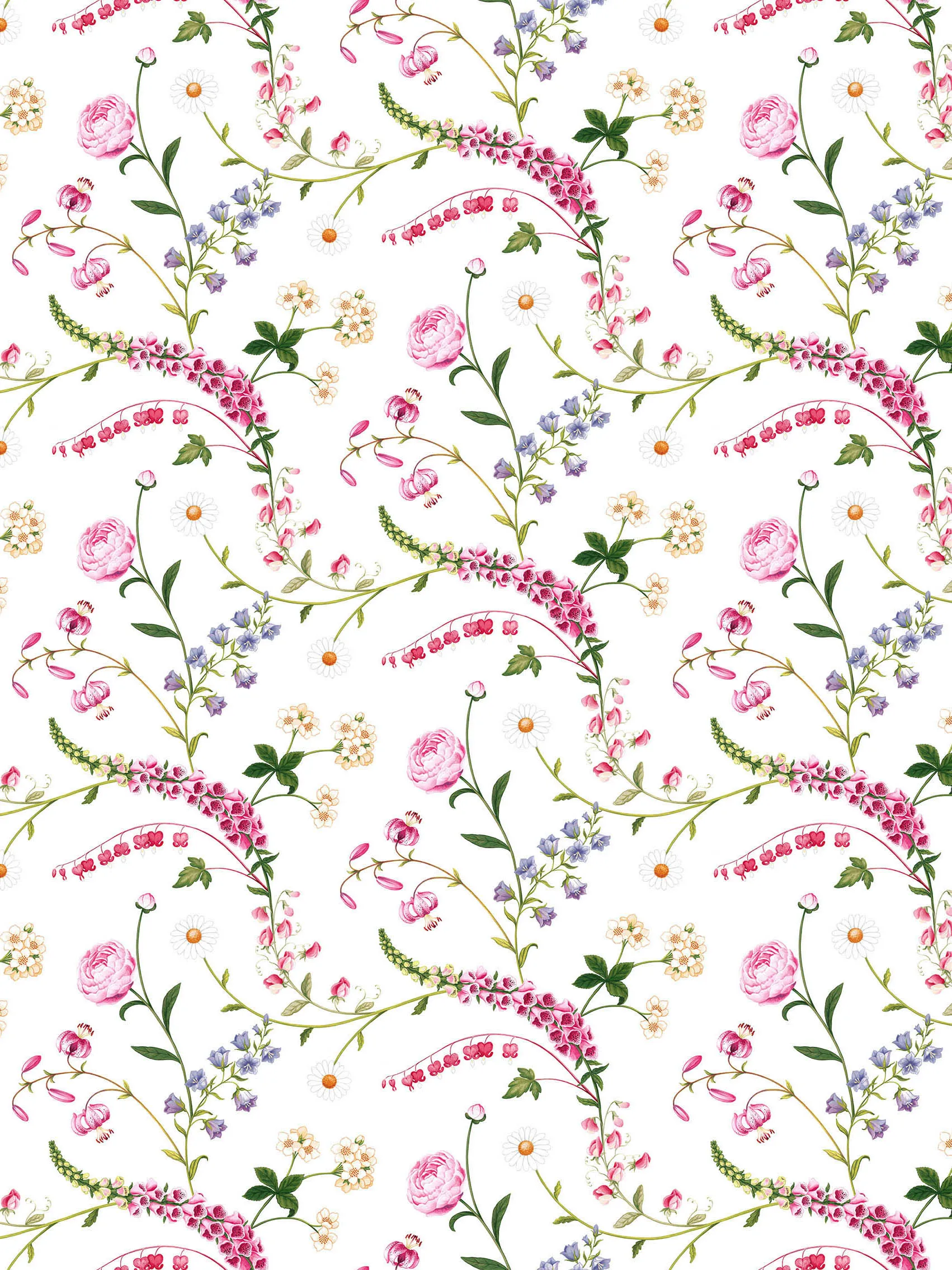 Hule Trädgårdsblom, Rosa Arvidssons Textil