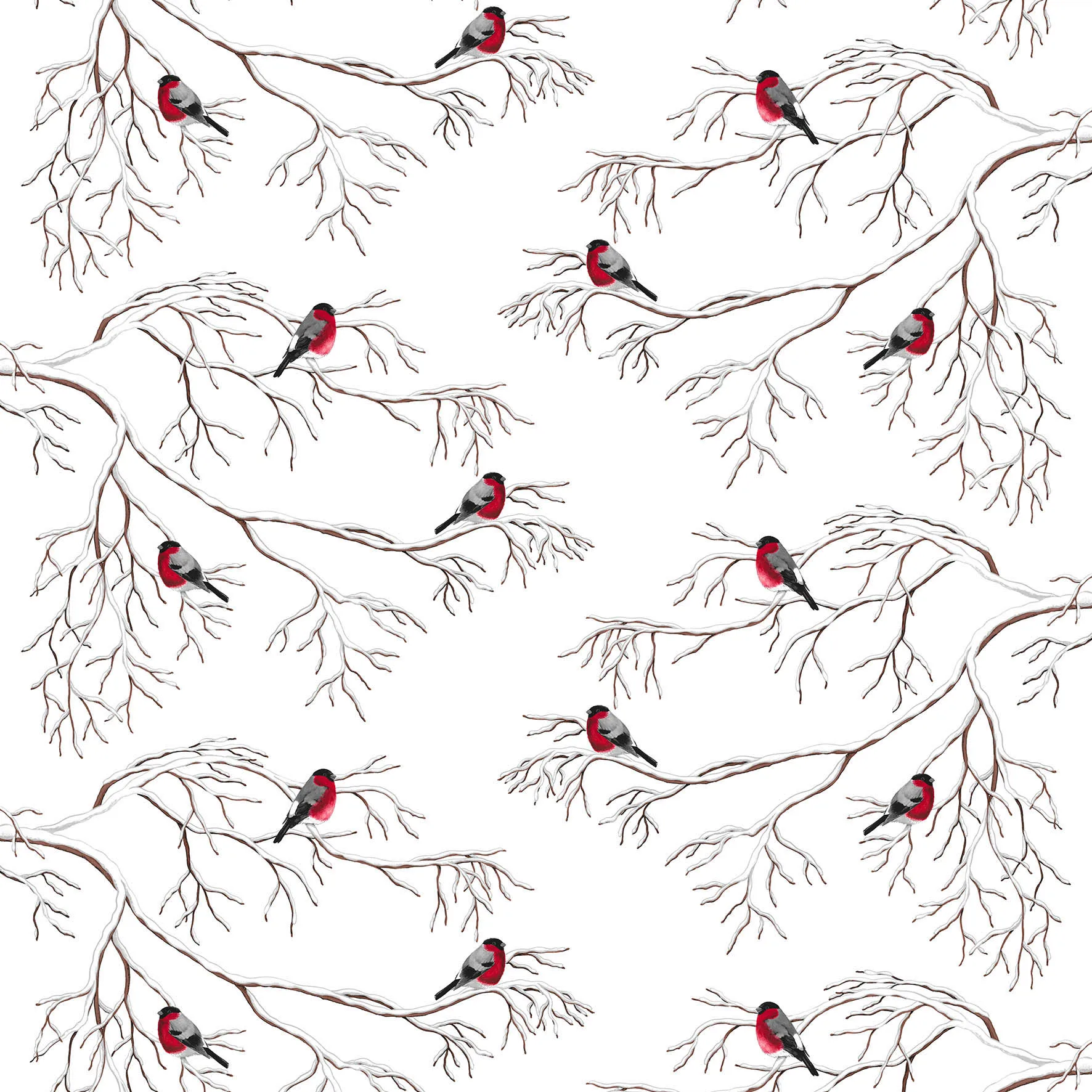 Hule Vinterland, Off white Arvidssons Textil