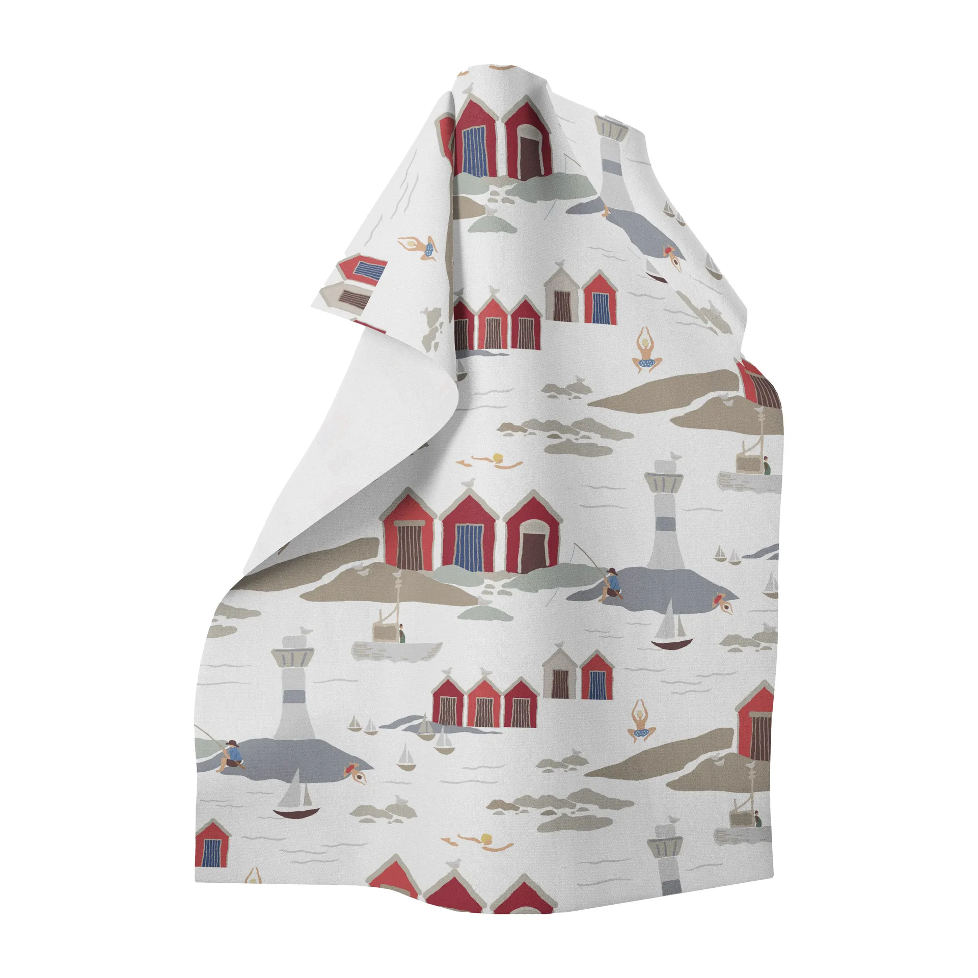 Paño de cocina Kust 65x85 cm, Blanco Arvidssons Textil