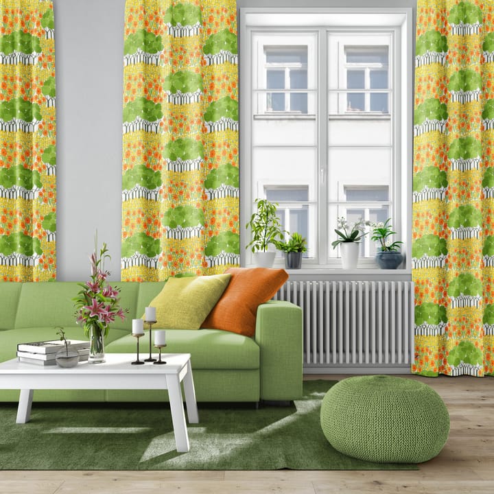Tela Allé, amarillo-verde Arvidssons Textil