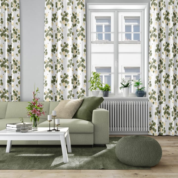 Tela Astrid, amarillo-verde Arvidssons Textil