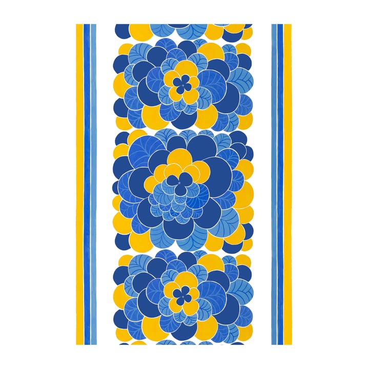 Tela Cirrus - Azul-Amarillo - Arvidssons Textil