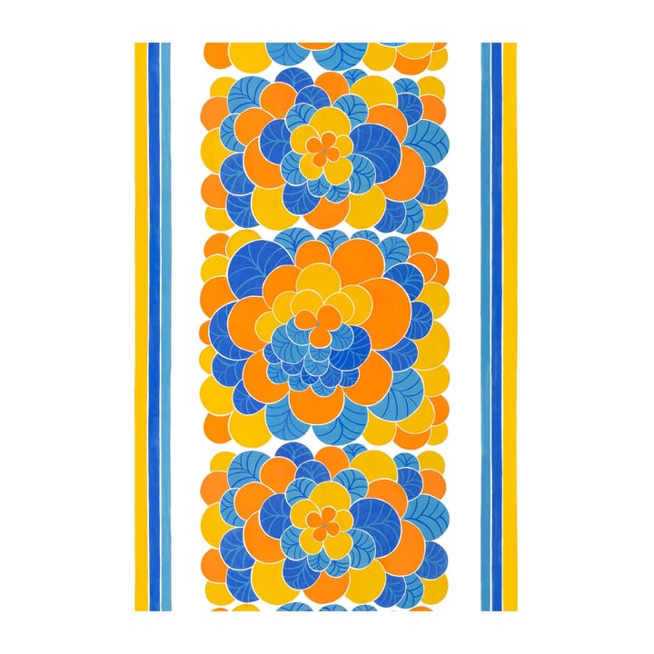 Tela Cirrus - Orange-Azul - Arvidssons Textil