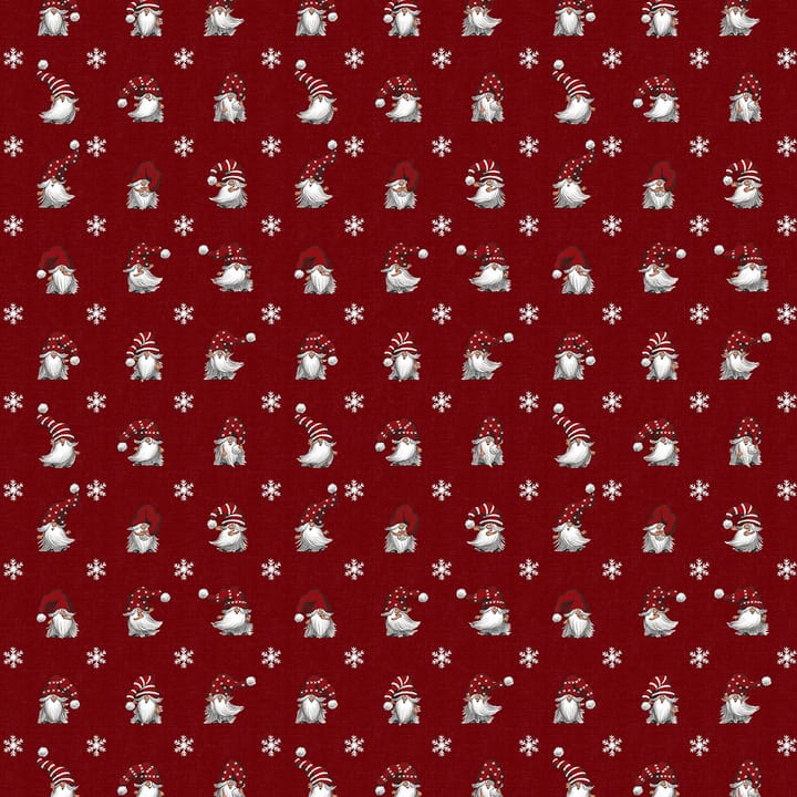 Tela de navidad Julian y Co., rojo Arvidssons Textil