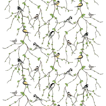 Tela Fågelfest - multi - Arvidssons Textil