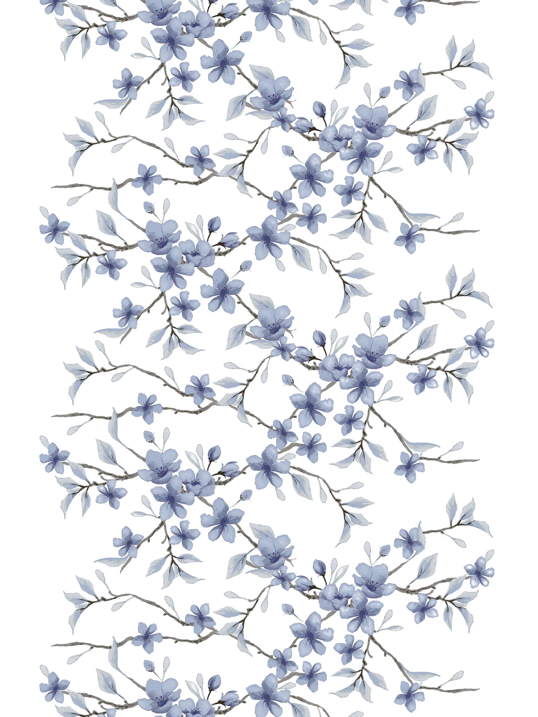Tela Fägring, azul Arvidssons Textil